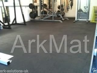 ARKMat Black EVA Gym Mat | 10mm Thick | 6ft x 4ft | 1.82 x 1.22m