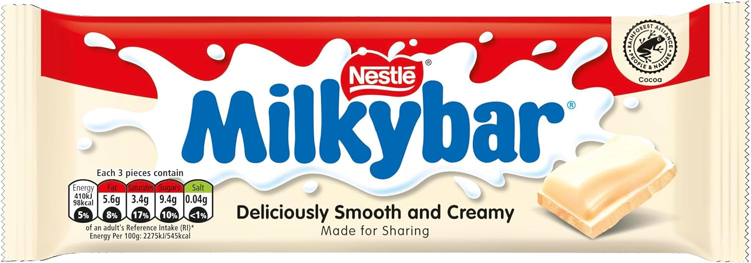 Milkybar White Chocolate Sharing Bars, 14 x 90 g-3