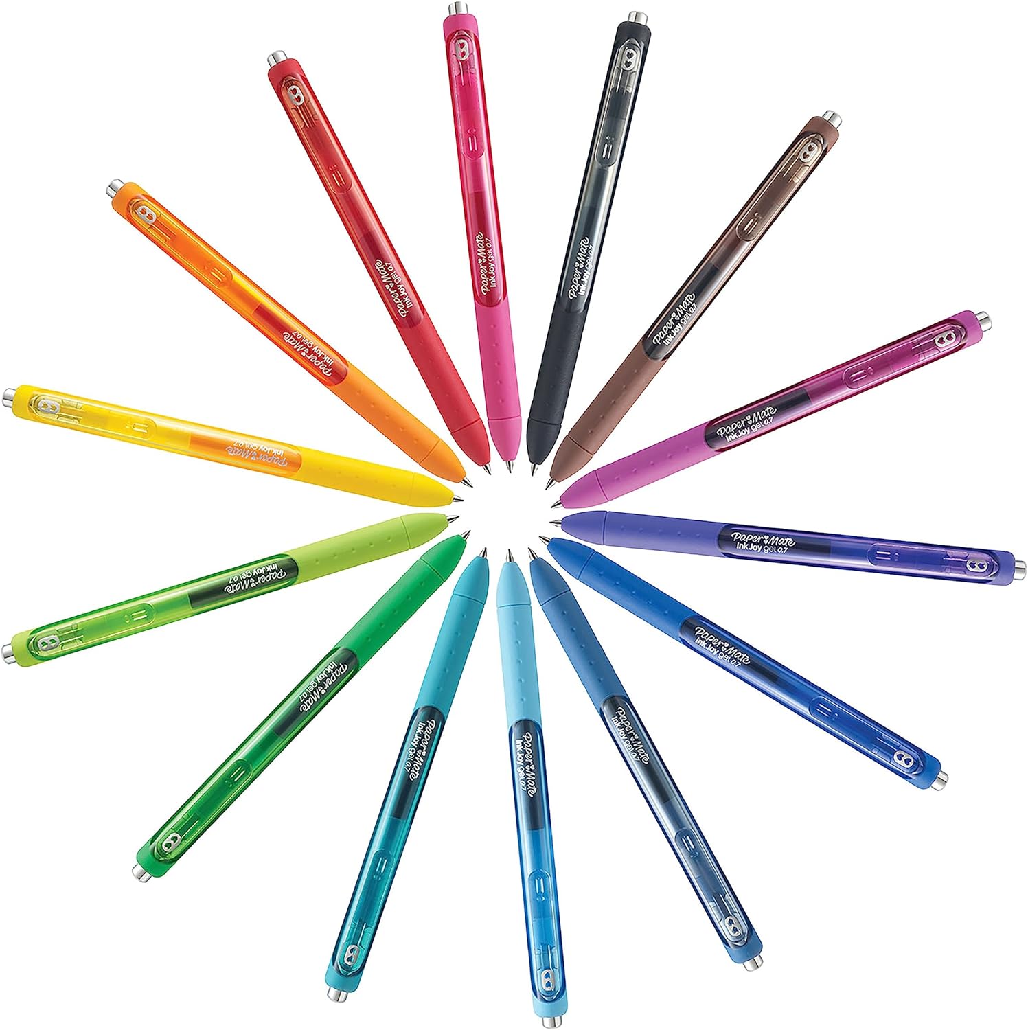 Paper Mate InkJoy Gel Pens | Medium Point (0.7mm) | Assorted Colours | 14 Count-3