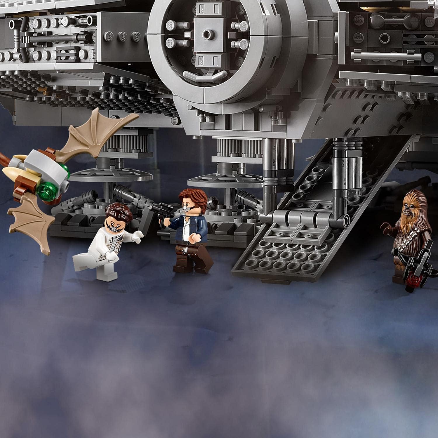 LEGO Star Wars Millennium Falcon, UCS Set for Adults, Model Kit to Build with Han Solo, Princess Leia & Chewbacca Minifigures, Plus Droid Figure, Collectible Gifts for Teenagers, Boys and Girls 75192-6