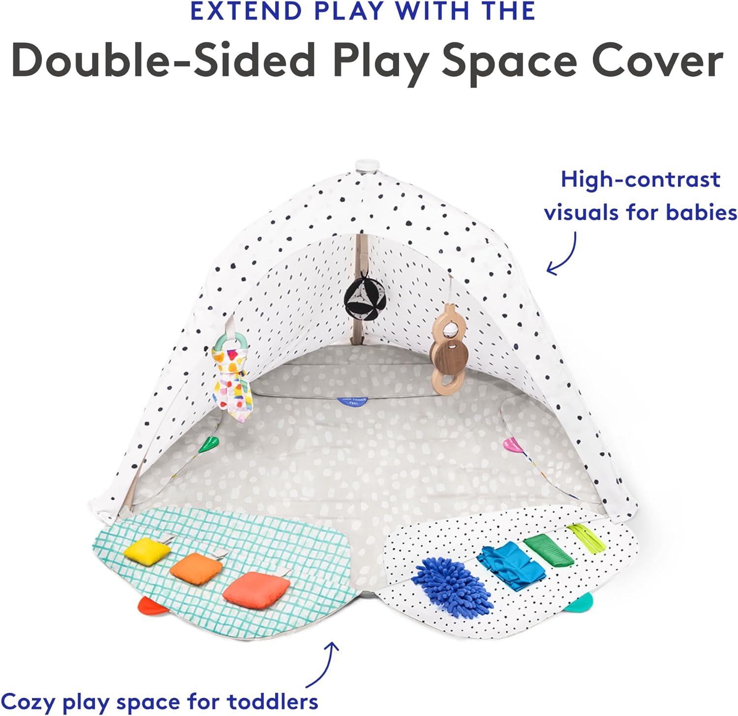 Lovevery The Play Gym: Stage-Based and Sustainable Baby Play Mat & Tummy Time Mat, A Whole Year of Play-5