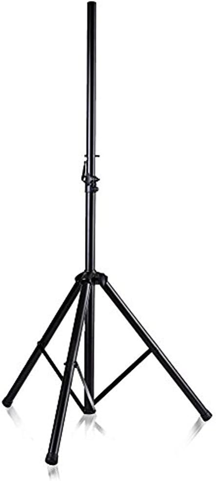 Pyle, 2 Speaker Stand Floor Pair – Dual Universal Pa Dj Floor Tripod Stands, Adjustable Height – Heavy Duty & Lightweight, Portable w/Case, Stable-0