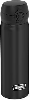 Thermos 4035.232.075 Ultralight Thermos Flask, Black, 750 ml, Extremely Lightweight, 275 g, Drinking Bottle, Dishwasher Safe, Thermos Flask Keeps Hot for 10 Hours, Cold for 20 Hours, BPA-Free