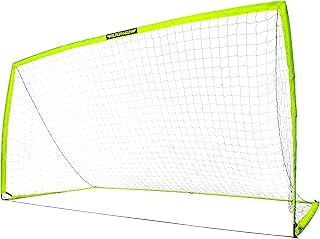 Franklin Sports Blackhawk Portable Soccer Goal - Pop-Up Soccer Goal and Net - Indoor or Outdoor Soccer Goal - Goal Folds For Storage - 12'x6', 9'x5.6', 6.5'x3.25 or 4'x3' Soccer Goal