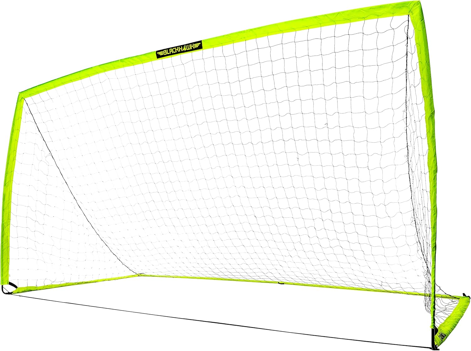 Franklin Sports Blackhawk Portable Soccer Goal - Pop-Up Soccer Goal and Net - Indoor or Outdoor Soccer Goal - Goal Folds For Storage - 12'x6', 9'x5.6', 6.5'x3.25 or 4'x3' Soccer Goal-0