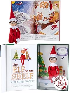 Elf on the Shelf Christmas Tradition Set with Elf Book (Boy with Blue Eyes)