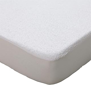 Queens Land Home Extra Deep Waterproof Terry Towel Mattress Protector Fitted Sheet Bed Cover (Pillow Pair)