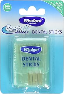 Wisdom Fresh Effect Dental Wood-Count, Pack of 4, 400-Count