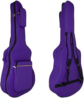 MINGZE 41 Inch Guitar Bag, Guitar Gig Bags,Plus Cotton Thick Waterproof Adjustable Shoulder Strap Guitar Backpack, A Variety of Colors