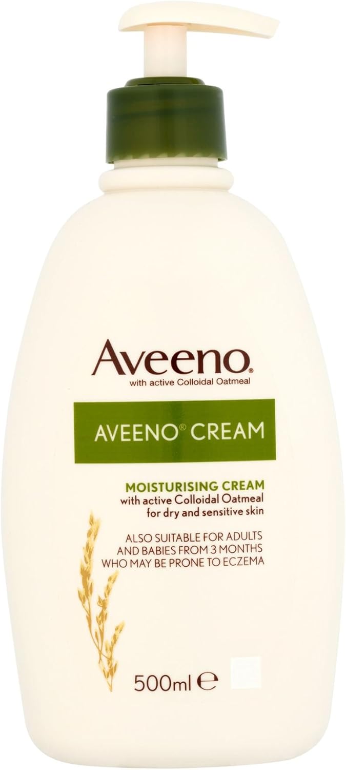 Aveeno Moisturising Cream 500ml - Pack of 4-1