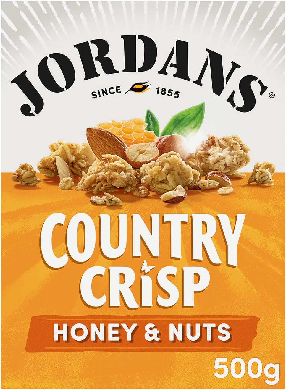 Jordans Country Crisp Honey & Nut | Breakfast Cereal | Vegetarian | 6 PACKS of 500g-2