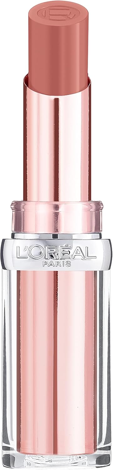 L'Oreal Paris Lipstick, Balm-In-Lipstick, Keep Lips Hydrated and Smooth, Natural-Looking Shiny Finish, Glow Paradise, 642 Beige Eden?-1