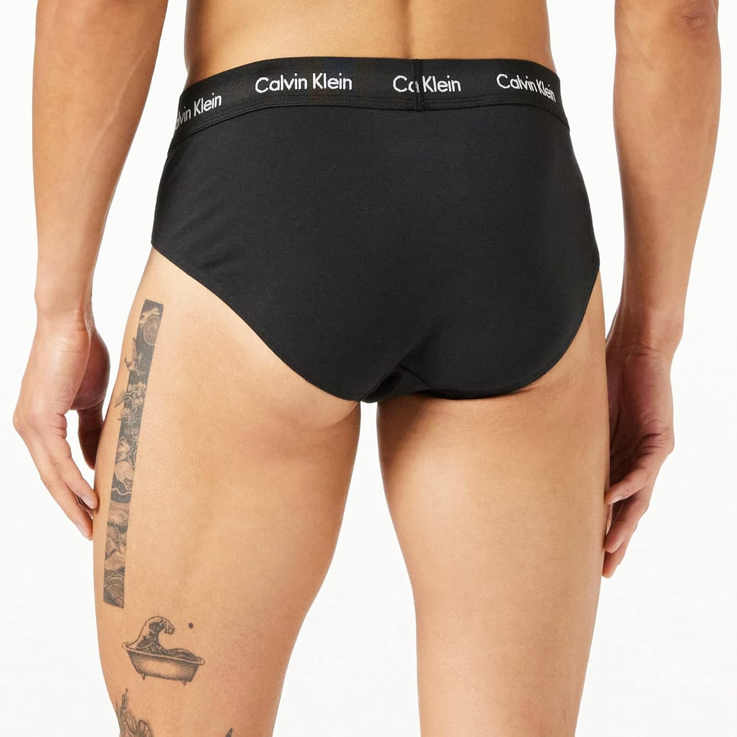 Calvin Klein Men's Hip Briefs (Pack of 3)-4