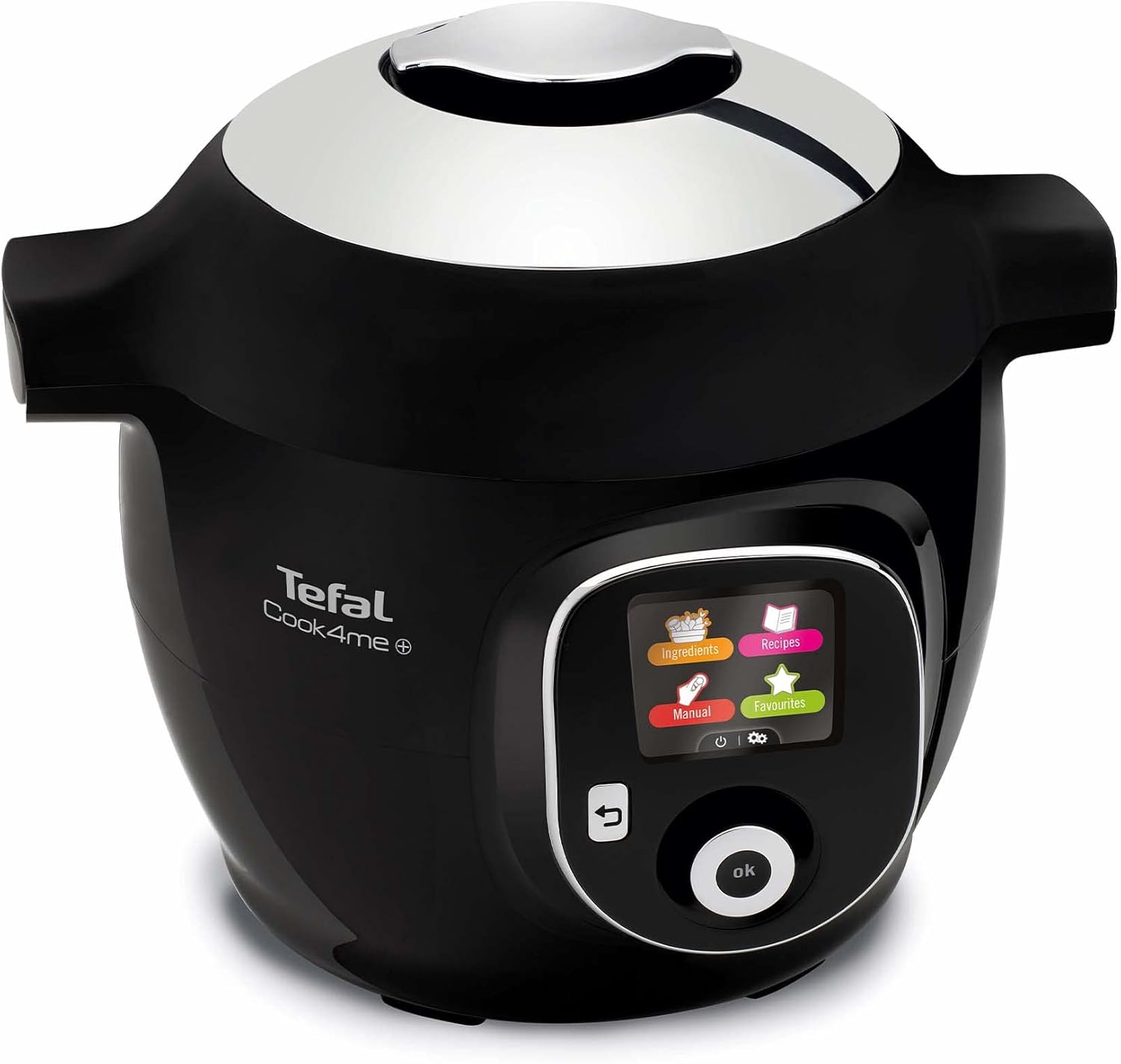 Tefal Cook4Me+ CY851840 One-Pot Digital Pressure Cooker - 6 Litre/Black and Stainless Steel-0