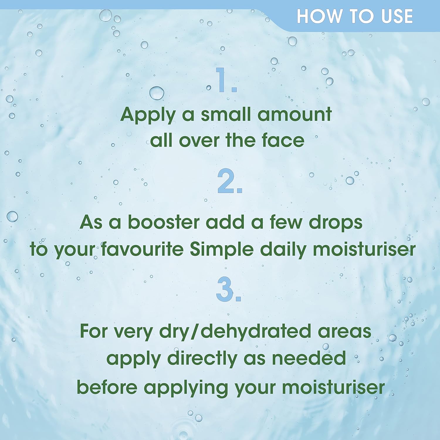 Simple Water Boost Hydrating Booster no harsh chemicals for dehydrated and dry skin 25 ml-4