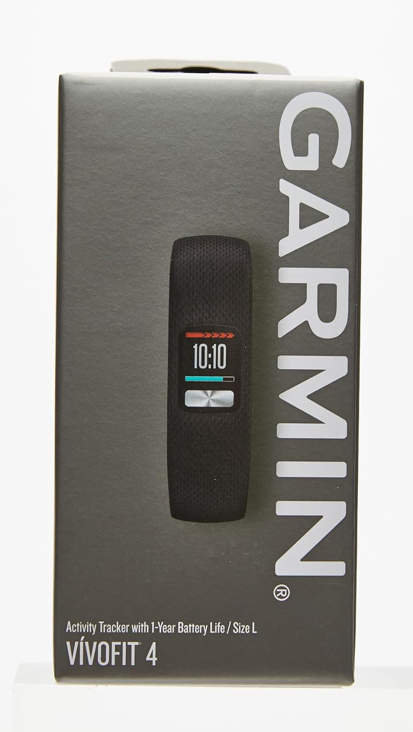 Garmin vivofit 4 Health and Fitness Activity Tracker, Black, Large-12