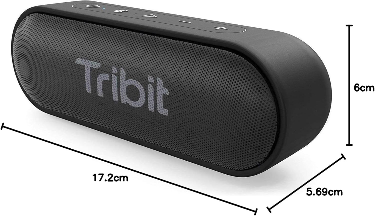 Bluetooth Speaker Tribit XSound Go [Upgraded] 16W Portable Wireless Speaker IPX7 Waterproof Speakers,Type-C,Wireless Stereo Pairing,100ft Bluetooth Range-8