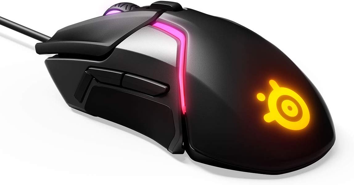 SteelSeries Rival 600 Gaming Mouse - 12,000 CPI TrueMove3Plus Dual Optical Sensor - 0.5 Lift-off Distance - Weight System - RGB Lighting-0