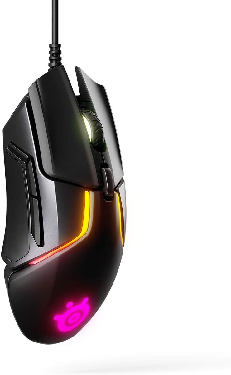 SteelSeries Rival 600 Gaming Mouse - 12,000 CPI TrueMove3Plus Dual Optical Sensor - 0.5 Lift-off Distance - Weight System - RGB Lighting-1