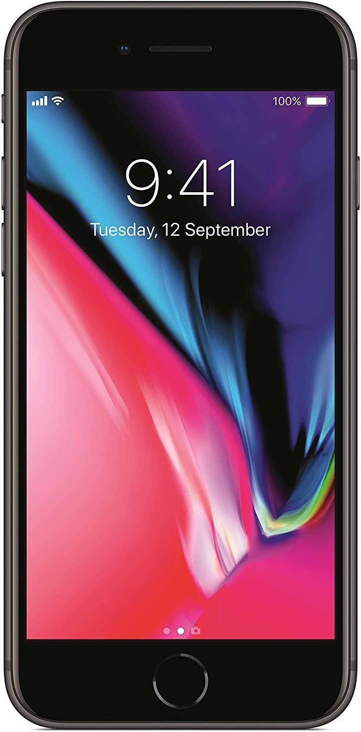 Apple iPhone 8, 64GB, Space Grey (Renewed)-0