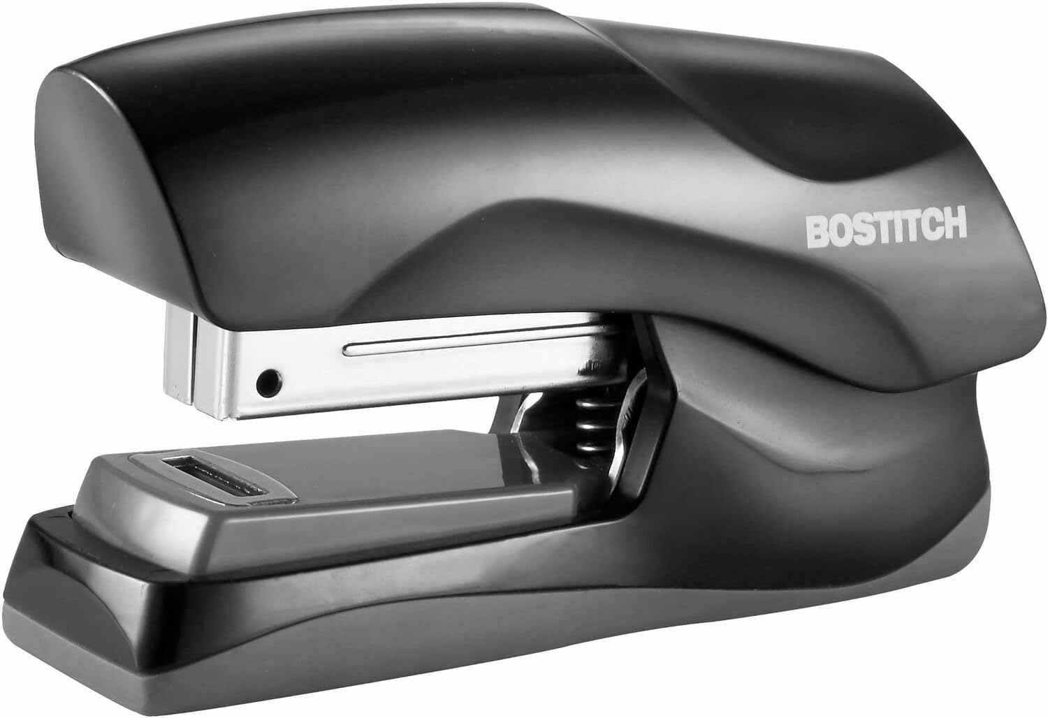 Bostitch Office Heavy Duty Stapler, 40 Sheet Capacity, No Jam, Half Strip, Fits into The Palm of Your Hand, for Classroom, Office or Desk, Black-0