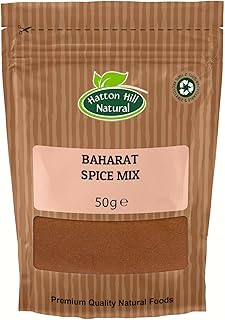 Baharat Spice Mix (Aromatic & Peppery Spice Blend) 50g by Hatton Hill - Free UK Delivery