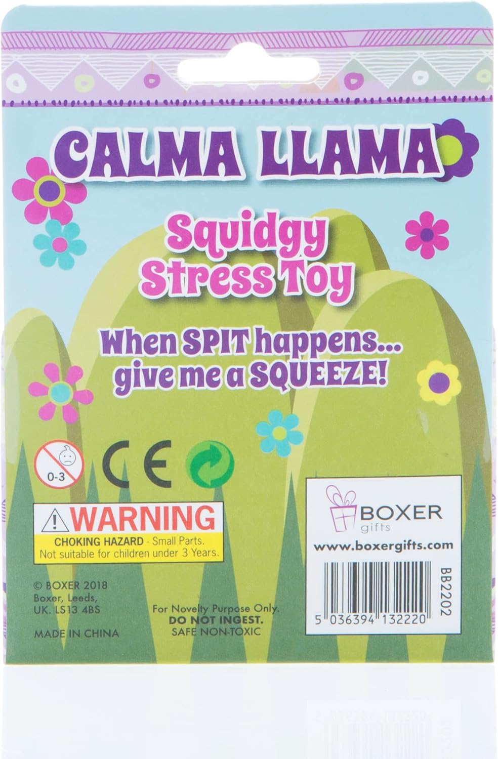 Boxer Gifts Calma Llama Stress Toy - Squishy Fidget Toys & Stress Balls For Adults - Helps With Anxiety Relief - Office Desk Toy Fun Stocking Filler Gifts For Women - Colleagues Secret Santa Gift-1