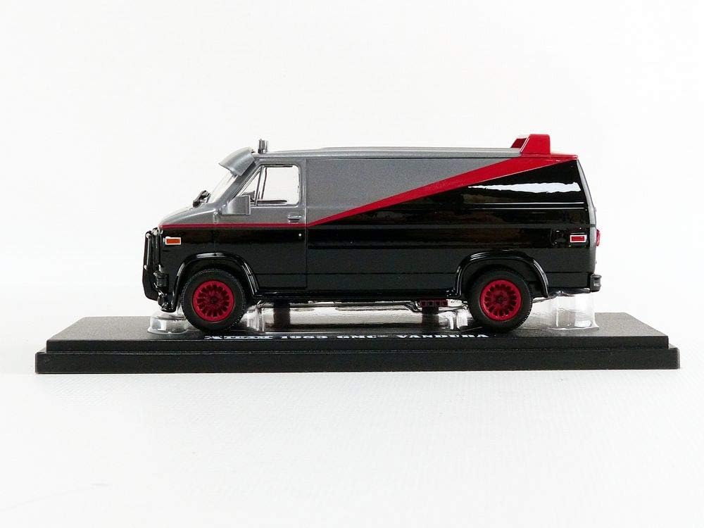 Greenlight Collectibles - 86515 - GMC VANDURA 1983 From A-TEAM Tv Movie 12cm Scale 1/43 - DieCast Model-1