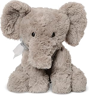 Baby Box Shop - Baby Elephant Teddy, Grey Plush Soft Toy Teddy Bear - Ideal for Christenings, Birthday or Baby Gift, Soft Toys for Kids