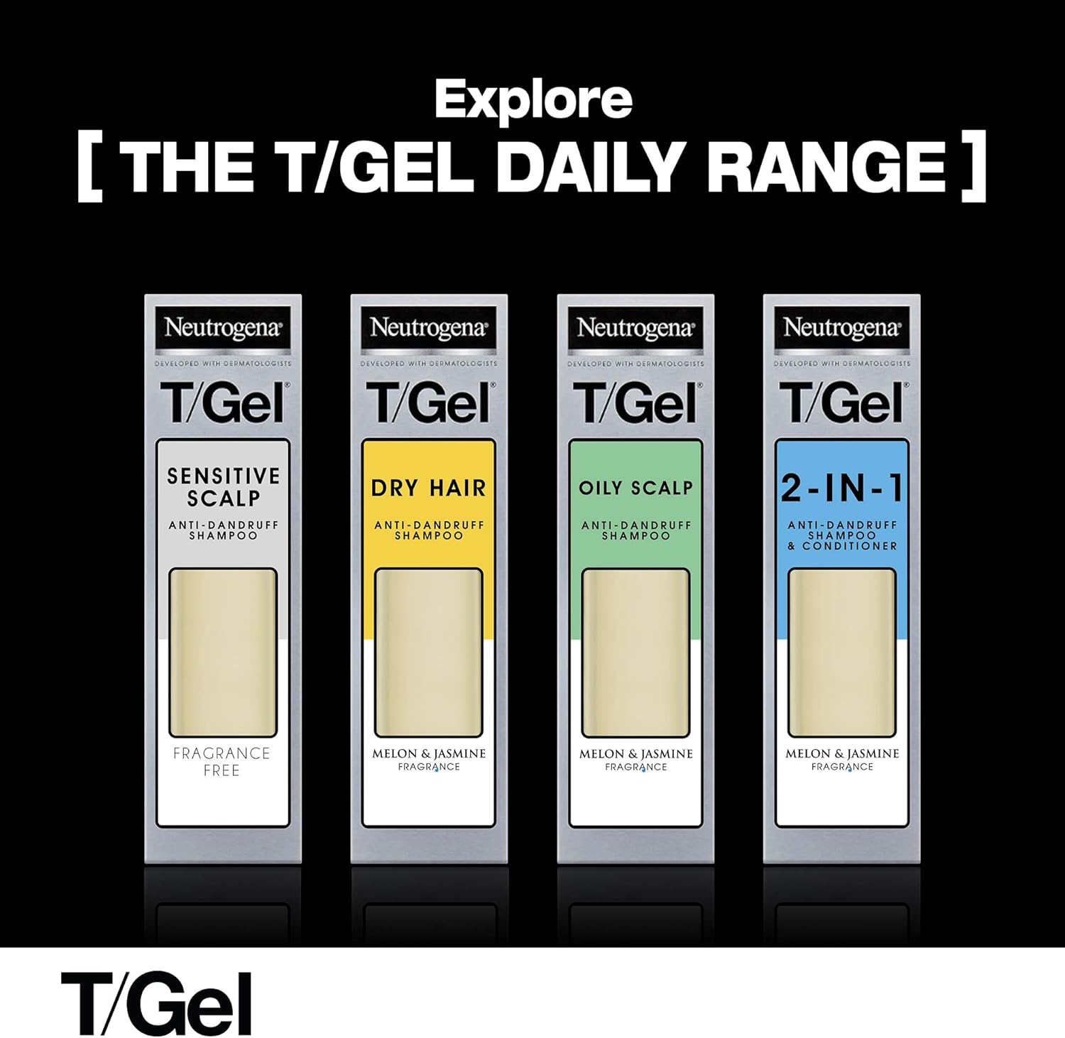 Neutrogena T/Gel 2 in 1 Anti-Dandruff Shampoo and Conditioner (1x 250ml), Shampoo and Conditioner to Help Fight Dandruff From First Wash, Haircare for Soft and Shiny Healthy-Looking Hair and Scalp-6