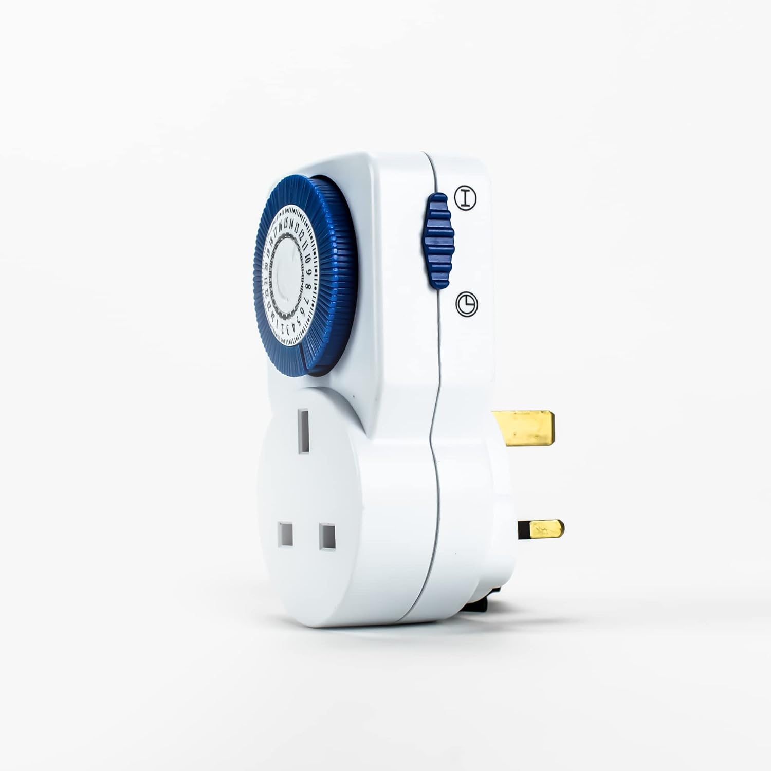 STATUS Timer Switch Mini | 24 Hour Segment Timer Light Switch | White UK Plug | S24HRMINIT6-1