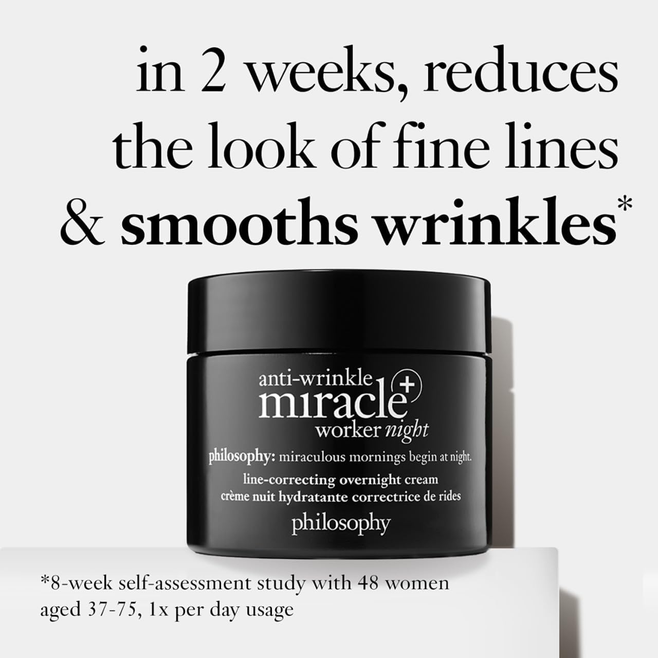 philosophy anti-wrinkle miracle worker night cream 60ml | night cream with retinol-4