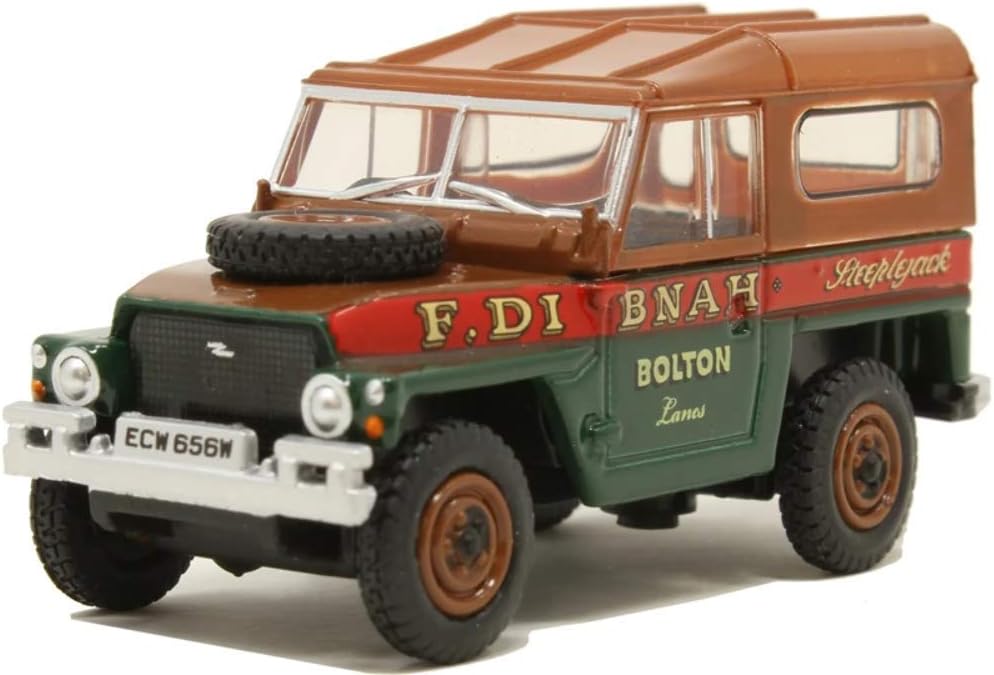 Oxford Diecast Land Rover Lightweight Hard To-0