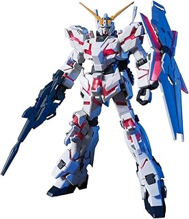 BANDAI SPIRITS BAS5057399 Bandai - Gunpla Kit 1/144 HGUC RX-0 Unicorn Gundam (Destroy Model) MK57399/5057399, Multiple