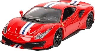 Bburago 1 24 - Ferrari 488 Pista R&P car - Assorted colors - 1 piece,Red, Medium