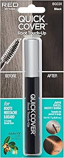 Kiss Quick Cover Brush-in Color Touch up [ Jet Black ] by Kiss