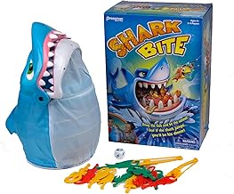 Goliath Games Shark Bite with Bonus Let's Go Fishing Card Game Kids Action Games | For Ages 4+ | For 2-4 players