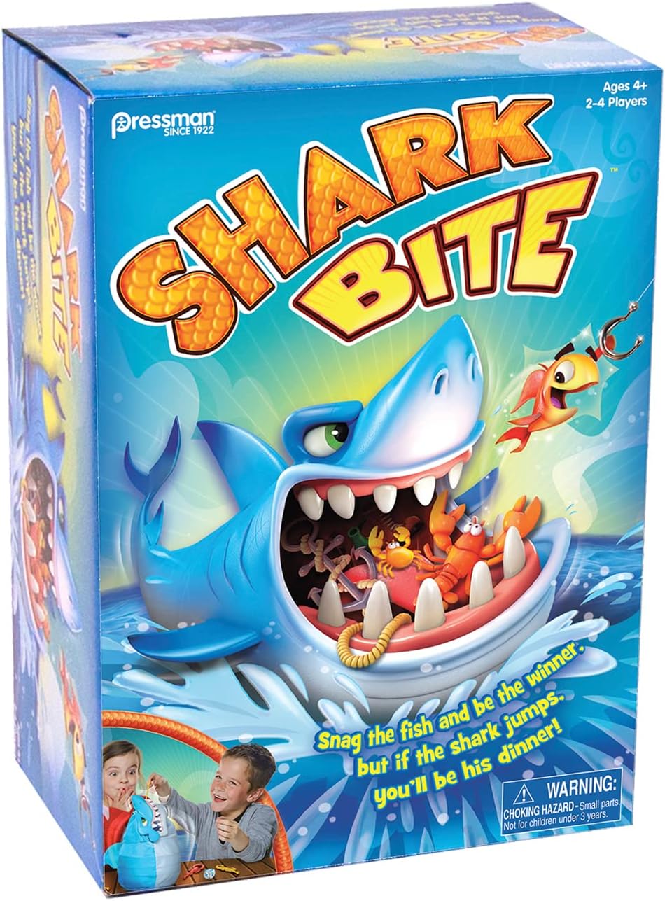 Goliath Games Shark Bite with Bonus Let's Go Fishing Card Game Kids Action Games | For Ages 4+ | For 2-4 players-3