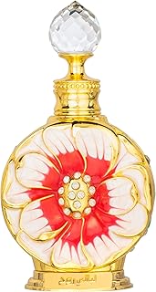 Swiss Arabian Layali Rouge For Women- Floral, Fruity, Gourmand Concentrated Perfum Oil- Luxury Fragrance From Dubai- Long-Lasting Perfume With Papaya, Lemon, Peach, Rose, Coconut, Hibiscus Notes-15ml