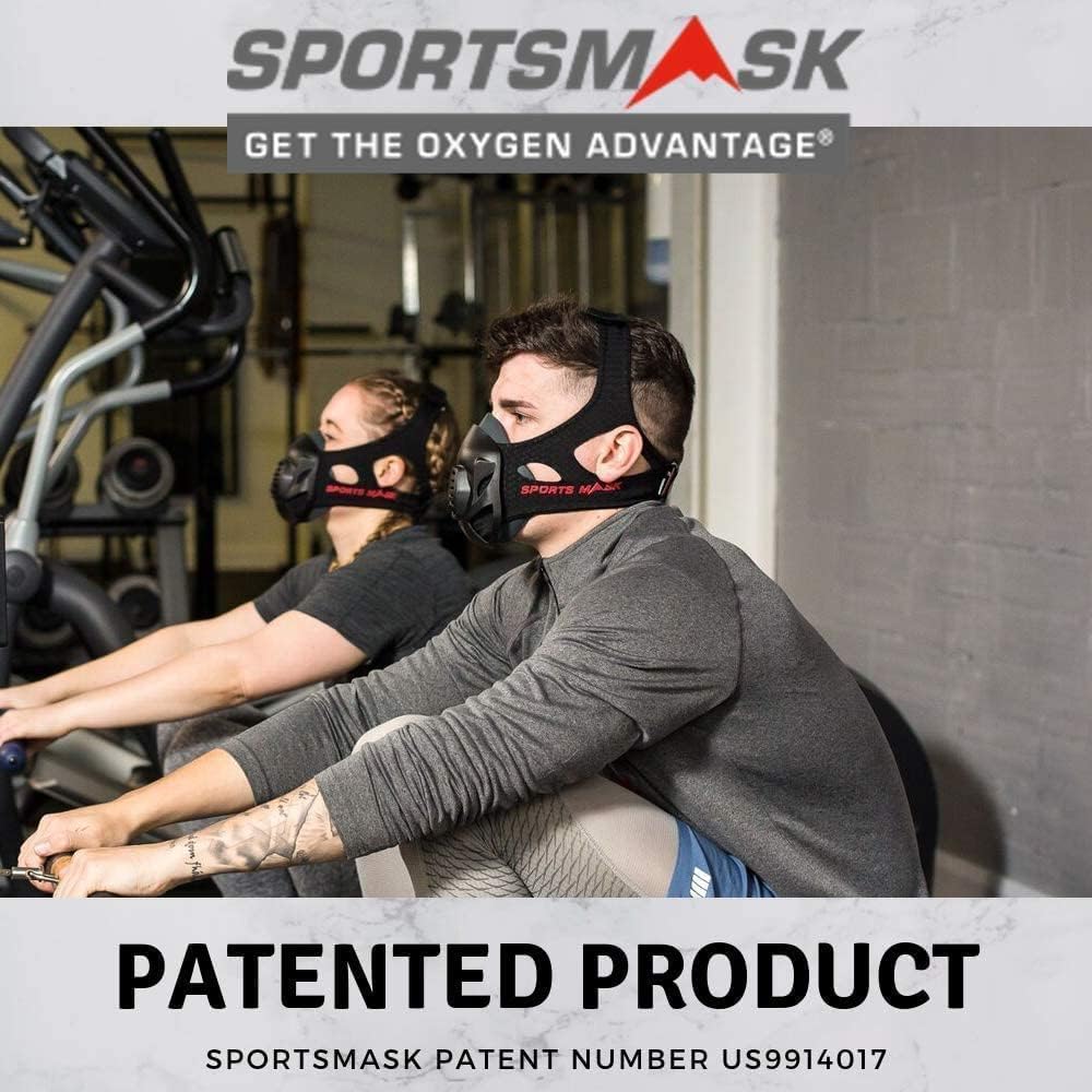 OXYGEN ADVANTAGE SPORTSMASK | Designed by Breathing Expert Patrick McKeown | Altitude Training at Sea Level | Training Mask, Fitness Mask & Sports Mask-6