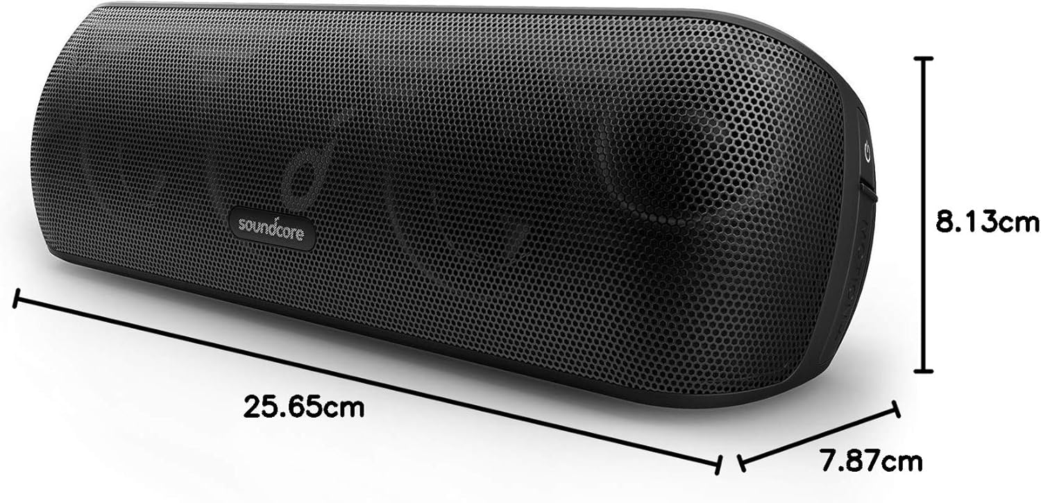 soundcore Motion+ Bluetooth Speaker - Portable, Hi-Res 30W Audio, Enhanced Bass and Treble, Wireless, Customizable EQ, 12H Playtime, IPX7 Waterproof, USB-C, Ideal for Home Office-6