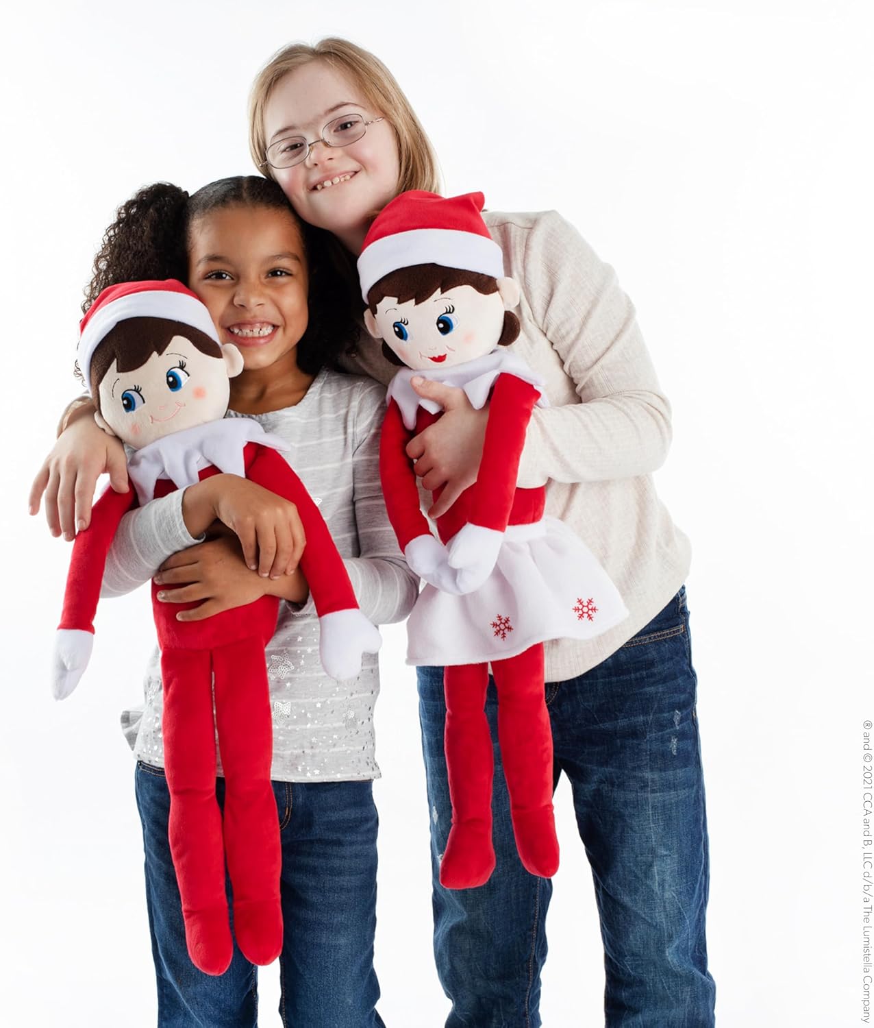 The Elf on the Shelf Plushee Pal Huggables : 27-Inch Premium Plush | Large Cuddly Boy Elf Teddy | Giant Plush Soft Toy Teddies from-5