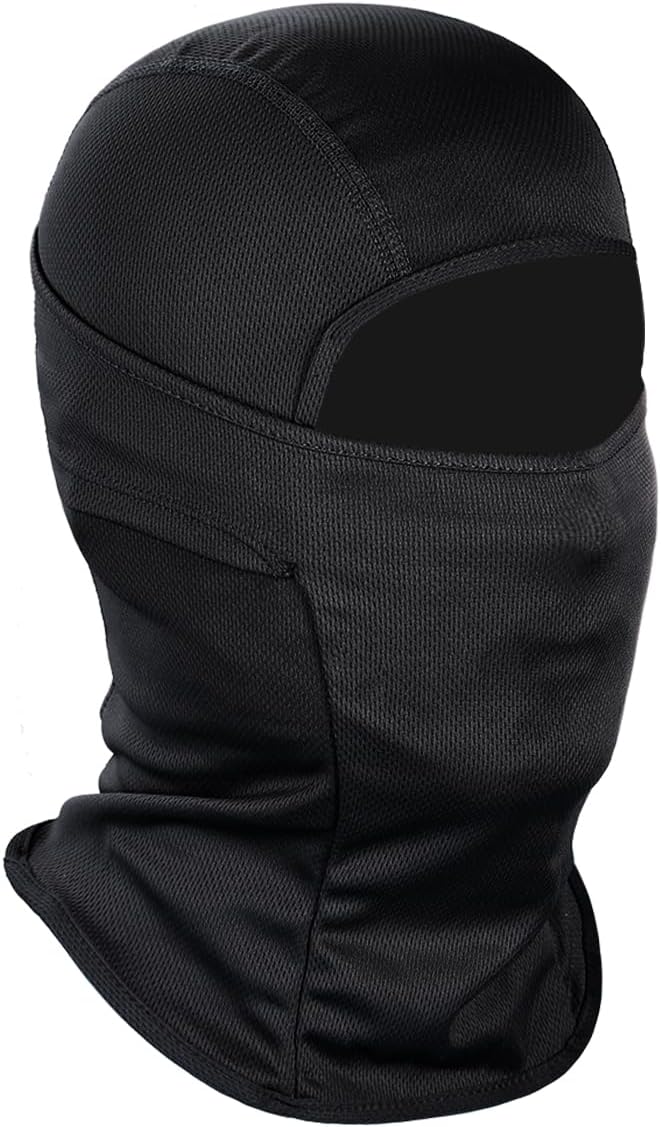 Achiou Balaclava Face Mask, Ski Mask UV Protector Lightweight for Motorcycle Cycling Running-0