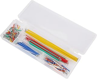 Jumper Wire Kit, Breadboard Jumper Cable, 140Pcs U Shape Solderless Breadboard Jumper Cable Wire Kit with Storage Box for DIY Shield