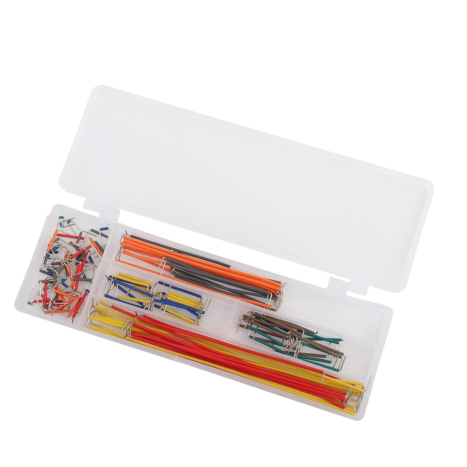 Jumper Wire Kit, Breadboard Jumper Cable, 140Pcs U Shape Solderless Breadboard Jumper Cable Wire Kit with Storage Box for DIY Shield-3