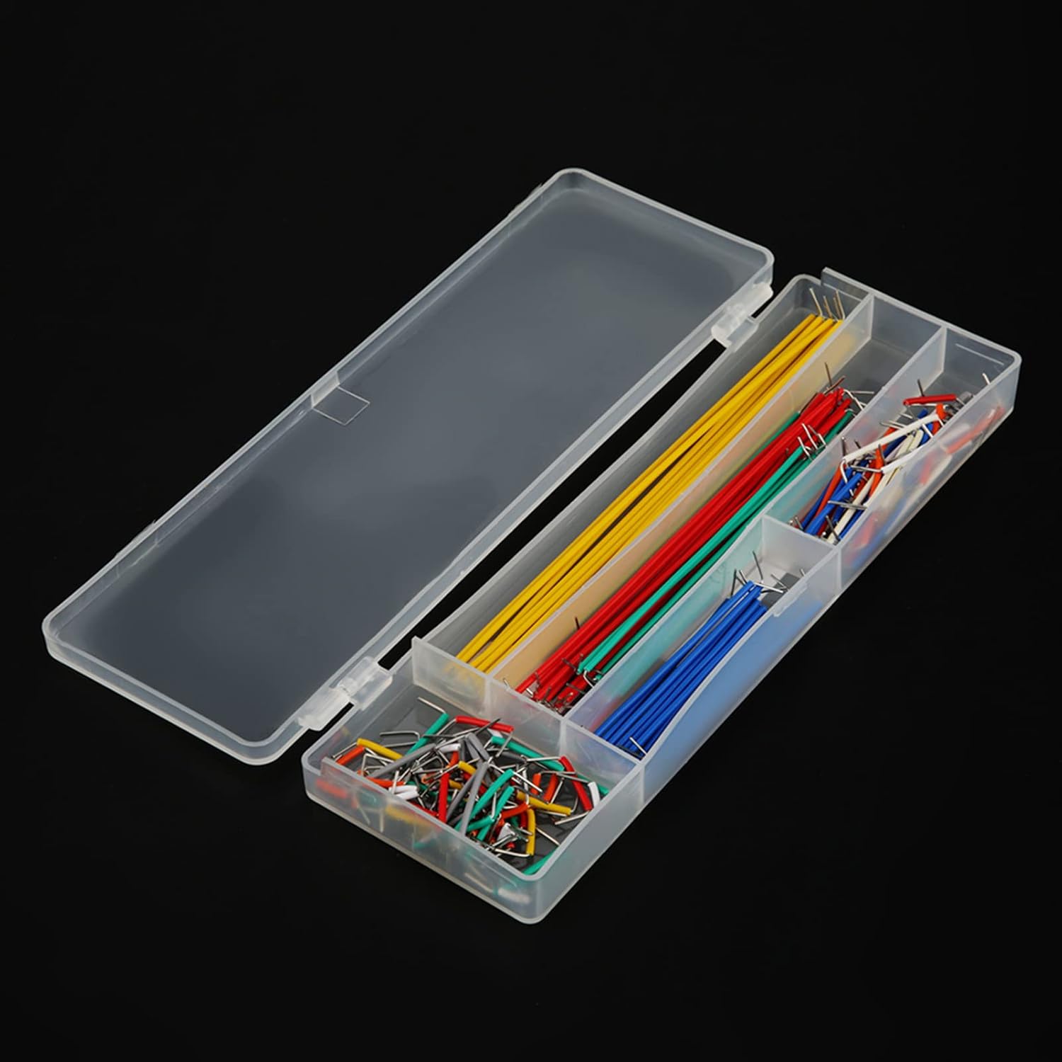 Jumper Wire Kit, Breadboard Jumper Cable, 140Pcs U Shape Solderless Breadboard Jumper Cable Wire Kit with Storage Box for DIY Shield-5