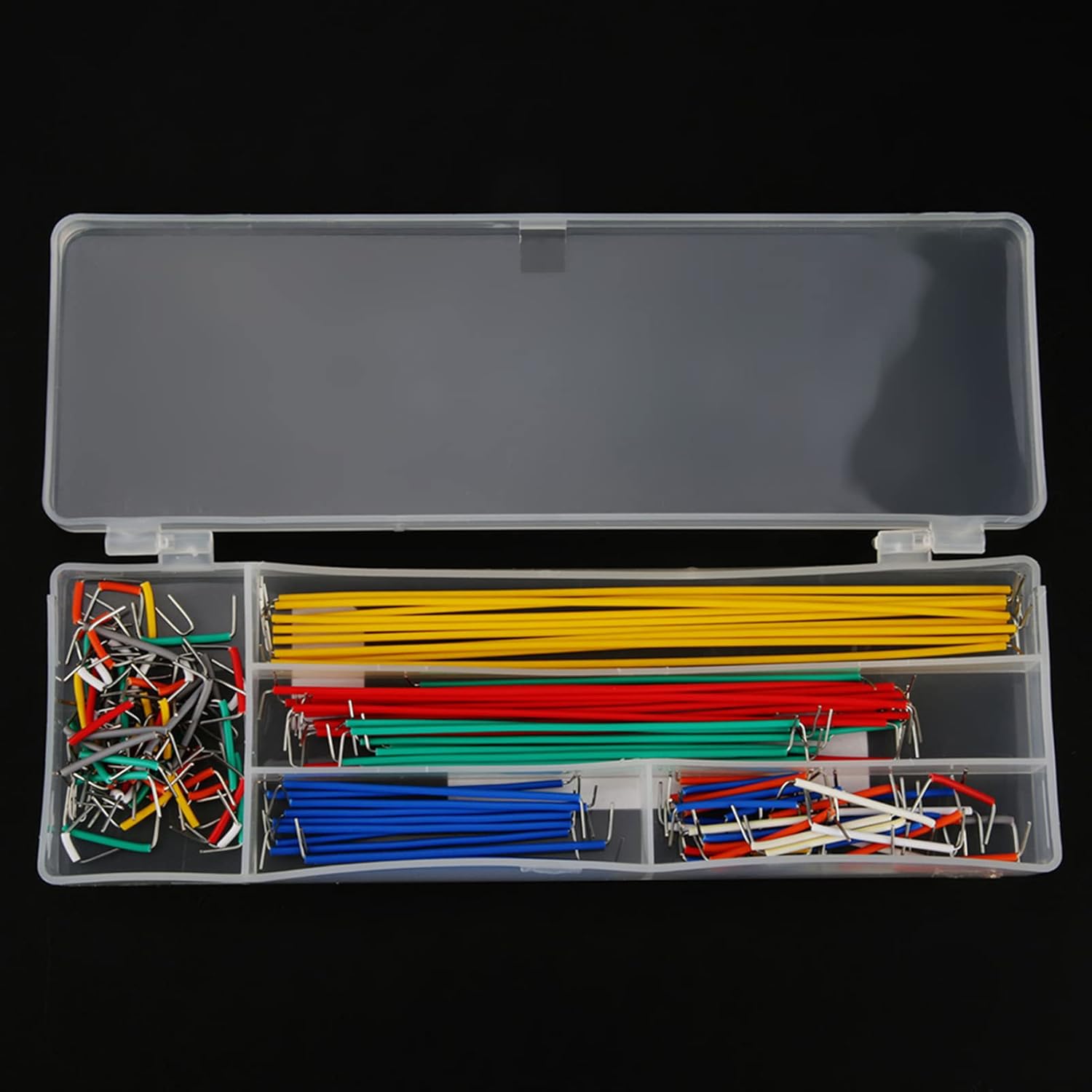 Jumper Wire Kit, Breadboard Jumper Cable, 140Pcs U Shape Solderless Breadboard Jumper Cable Wire Kit with Storage Box for DIY Shield-6