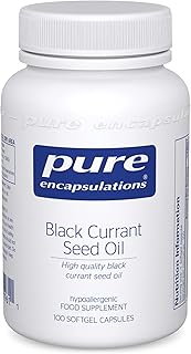 Pure Encapsulations - Black Currant Seed Oil 500mg - Black Currant Seed Oil - 100 Softgel Capsules