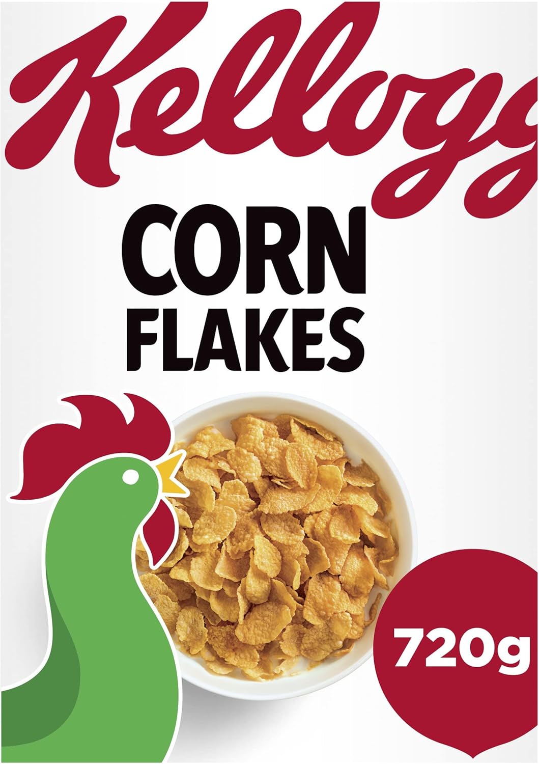 Kellogg's Corn Flakes Breakfast Cereal Box, 720g-0