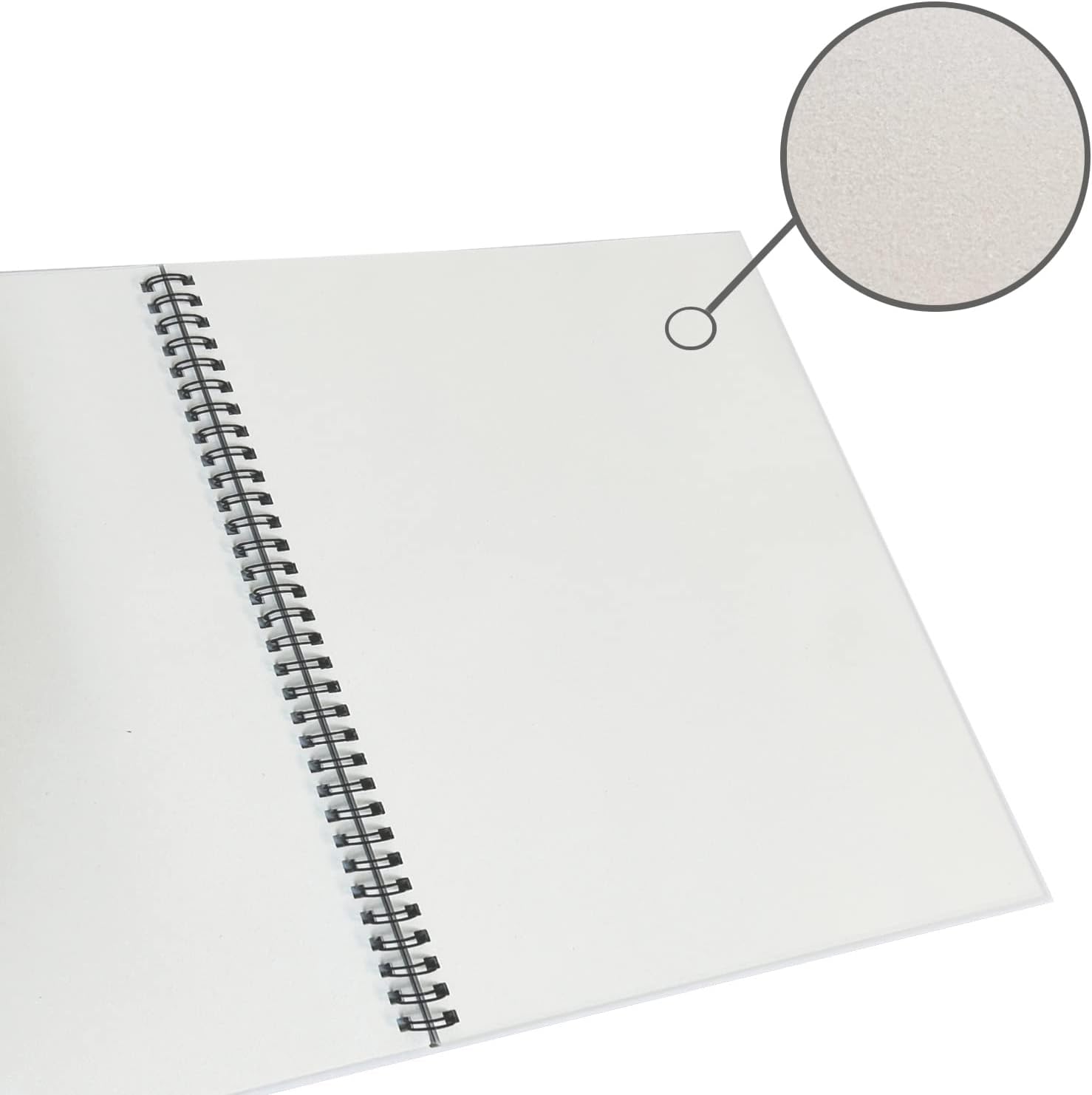 GIFTEXPRESS Bound Spiral Premium Sketch Book Sketch Pads Set, 4 Pads x30-Sheets, 8.5" X 11" Side Wire Bound, White 120 Paper Sheets for Pencil Ink Pastel-1